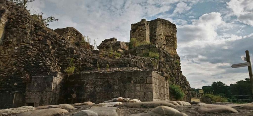 De kasteelruine van Valkenburg